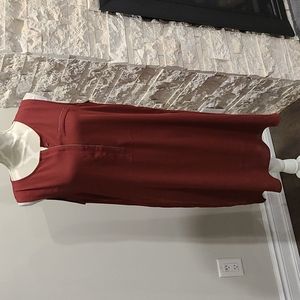 Reitmans tshirt style semi sheer sleeveless tunic